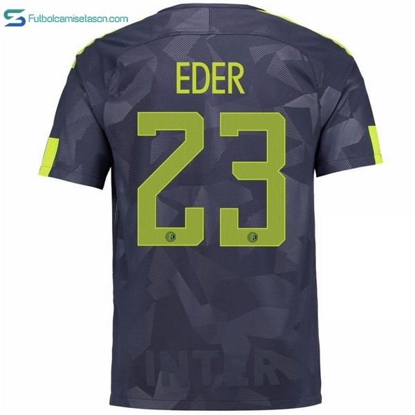 Camiseta Inter 3ª Eder 2017/18